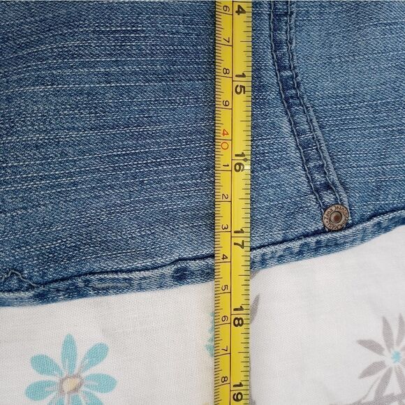 Zena/Women's/Jeans/Button/Fly/Blue/ Denim/100% Cotton/Mid Rise/Size 10/Made USA. - Picture 3 of 6